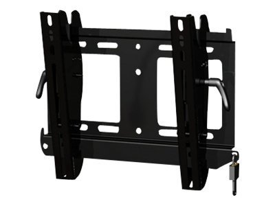 Peerless Tilting Security Locking Mount PTL635 mounting kit - for flat panel - black