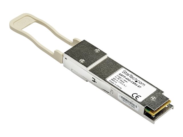Startech Cisco QSFP-40G-CSR4 Compatible QSFP+ Module, 40GBASE-SR4, 40GbE Multimode Fiber MMF Optic Transceiver, 40GE Gigabit Ethernet QSFP+ MPO 300m, 850nm DDM, Cisco Firepower ASR9000 - Lifetime Warranty (QSFP-40G-CSR4-ST) - QSFP+ transceiver module (equ