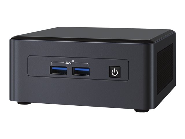 Intel Next Unit of Computing Kit 11 Pro Kit - NUC11TNHv50L - mini PC - Core i5 1145G7 2.6 GHz - 0 GB - no HDD