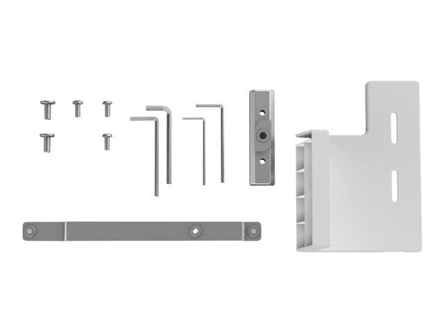 Ergotron CareFit - Mounting component (vertical bracket) - for barcode scanner - medical - snow white - enclosure - for P/N: 61-367-030, 61-367-060