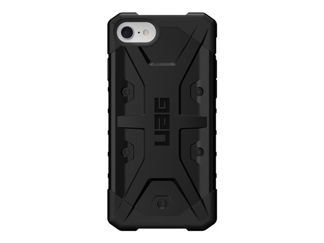 UAG Rugged Case for Apple iPhone SE (2022) [4.7-in] - Pathfinder Black - Back cover for mobile phone - black - 4.7" - for Apple iPhone 7, 8, SE (2nd generation), SE (3rd generation)
