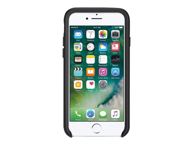 OtterBox uniVERSE - ProPack "Each" - back cover for mobile phone - polycarbonate, synthetic rubber - black - for Apple iPhone 6, 6s, 7, 8, SE (2nd generation), SE (3rd generation)