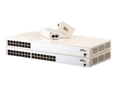 AXIS T8120 Midspan 15 W 1-port - PoE injector - AC 100-240 V - 15 Watt - United Kingdom - for AXIS M1011, M1011-W, M1013, M1014, M1031-W