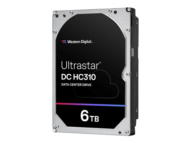 WD Ultrastar DC HC310 HUS726T6TAL4204 - hard drive - 6 TB - SAS 12Gb/s