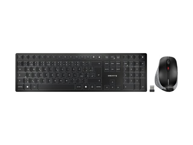 DW 9500 SLIM KEYBOARD COMBO WIRELESS BLACK CZECHIA / SLOVAK