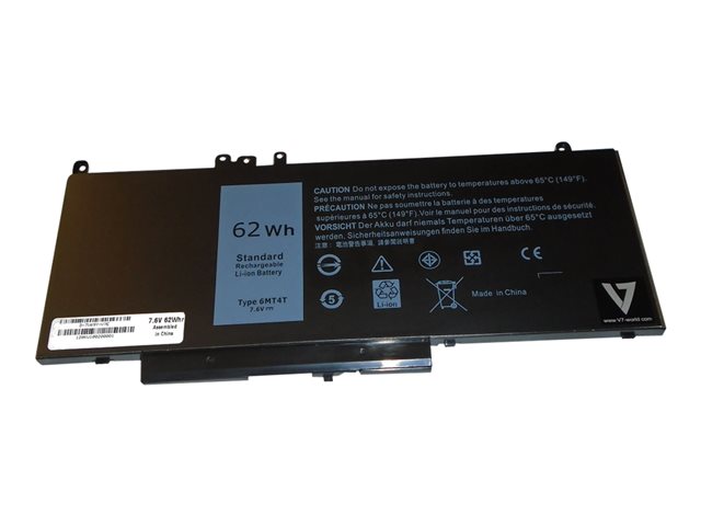 V7 D-7V69Y-V7E - laptop battery - Li-Ion - 8157 mAh - 62 Wh