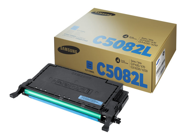 HP CLT-C5082L - High Yield - cyan - original - toner cartridge (SU055A)