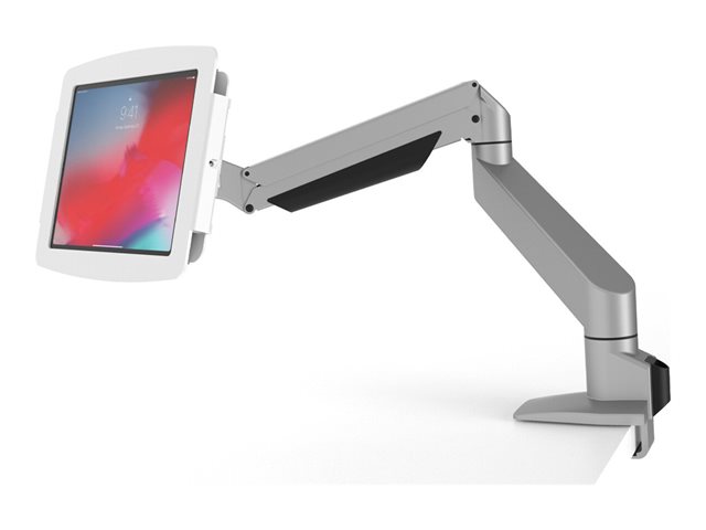 Compulocks iPad Pro 12.9" (3 - 6th Gen) Space Enclosure Articulating Arm Mount - Enclosure - Anti-Theft - for tablet - lockable - high-grade aluminium - white - screen size: 12.9" - for Apple 12.9-inch iPad Pro (3rd generation, 4th generation, 5th generat
