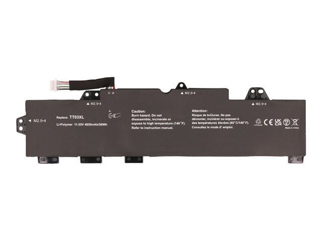 2-Power - laptop battery - Li-pol - 4850 mAh - 56 Wh