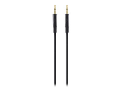 Belkin AUX Cable - Audio cable - mini-phone stereo 3.5 mm (M) to mini-phone stereo 3.5 mm (M) - 2 m - double shielded