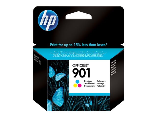 HP 901 - colour (cyan, magenta, yellow) - original - ink cartridge