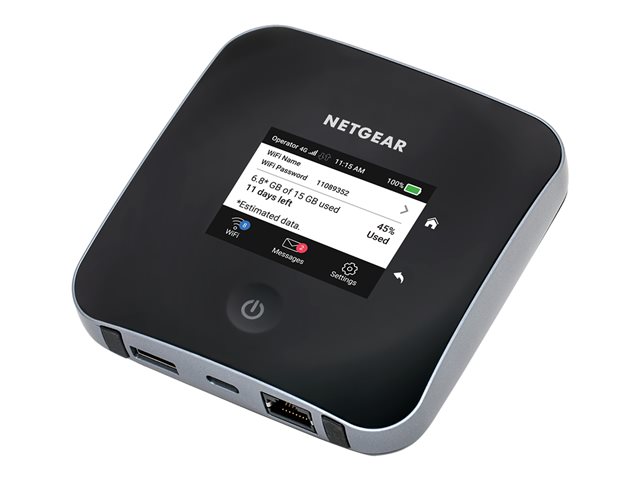 NETGEAR Nighthawk M2 Mobile Router - Mobile hotspot - 4G LTE Advanced - 1 Gbps - 1GbE, Wi-Fi 5