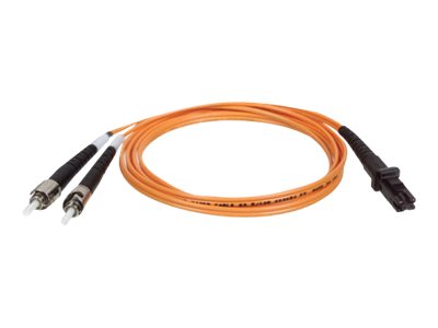 Eaton Tripp Lite Series Duplex Multimode 62.5/125 Fiber Patch Cable (MTRJ/ST), 15M (50 ft.) - patch cable - 15 m - orange