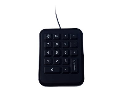 Gamber-Johnson iKey - keypad - black Input Device