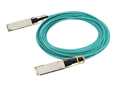 HPE Aruba - 100GBase-AOC direct attach cable - QSFP28 (M) to QSFP28 (M) - 7 m - fibre optic - active - for HPE Aruba 8325-32C, 8325-48Y8C, CX 10000 Empty Chassis, 8360-12C V2, 8360-16Y2C V2