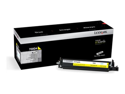 Lexmark 700D4 - yellow - original - developer kit - LCCP