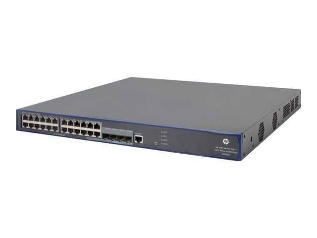 HPE 830 24-Port PoE+ Unified Wired-WLAN Switch - switch - 24 ports - Managed - rack-mountable