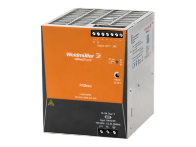 AXIS PS24 - Power supply (DIN rail mountable) - AC 100-240 V - 480 Watt - for AXIS Q8641, Q8642, Q8685, Q8741, Q8742, T99A10, T99A11