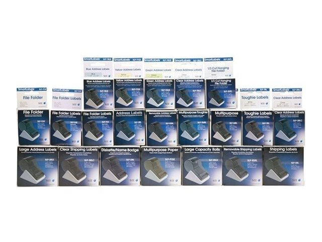 SLP-SRLB WHITE LABEL FOR TRAY 54X101MM 900 LAB/ROLL 1 ROLL/BO