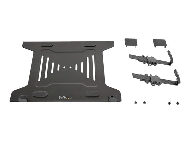 Startech VESA Laptop Tray, Adjustable Monitor Arm Laptop Tray Secures Notebooks up to 4.5kg (9.9lb), 75x75 & 100x100 VESA Holes, Ventilated, Compatible w/ Monitor Desk Mounts & Stands - Vertical Laptop Holder (LAPTOP-ARM-TRAY) - Mounting component (notebo