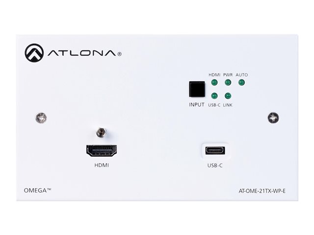 Atlona OME-TX21-WP-E 2x1 switcher / HDBaseT converter