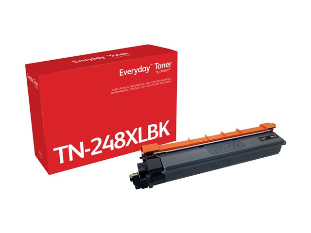 Everyday - High Yield - black - compatible - box - toner cartridge (alternative for: Brother TN-248XLBK) - Green World Alliance return programme - for Brother DCP-L3515, L3520, L3555, L3560, HL-L3220, L3240, L8240, MFC-L3740, L3760, L8390
