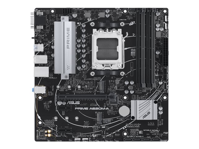 ASUS PRIME A620M-A-CSM - motherboard - micro ATX - Socket AM5 - AMD A620