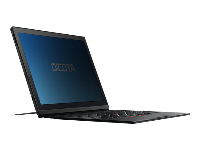 DICOTA Secret - Notebook privacy filter - 4-way - transparent - for Lenovo ThinkPad X1 Tablet (1st Gen) 20GG, 20GH, X1 Tablet (2nd Gen) 20JB, 20JC