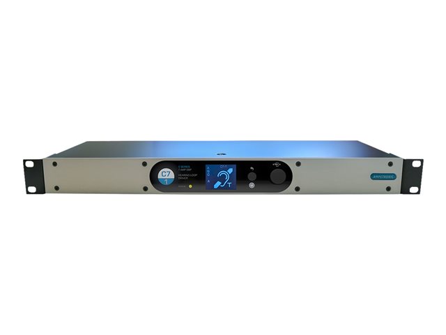 C7-1N Perimeter Hearing Loop Driver (Networkable) Silver