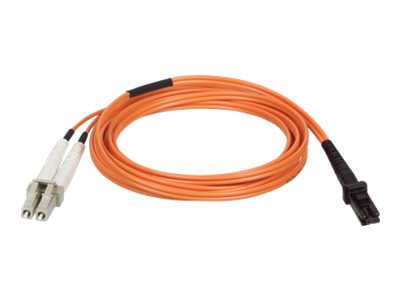 Eaton Tripp Lite Series Duplex Multimode 62.5/125 Fiber Patch Cable (MTRJ/LC), 3M (10 ft.) - patch cable - 3 m - orange