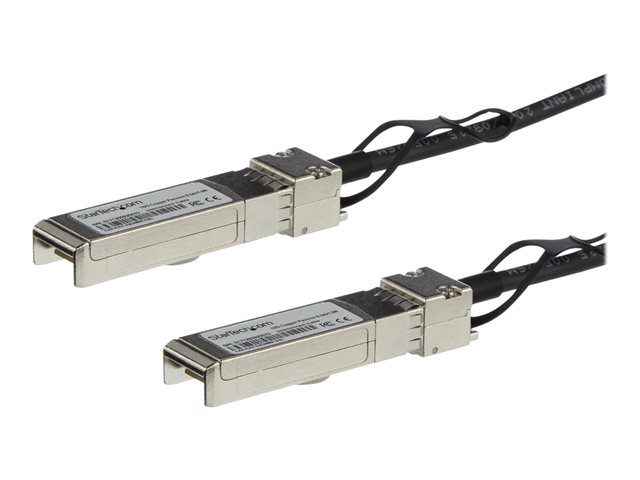 Startech Juniper EX-SFP-10GE-DAC-3M Compatible 3m 10G SFP+ to SFP+ Direct Attach Cable Twinax, 10GbE SFP+ Copper DAC 10 Gbps Low Power Passive Mini GBIC/Transceiver Module DAC Cable - Lifetime Warranty (EXSFP10GEDA3) - 10GBase direct attach cable - SFP+ l
