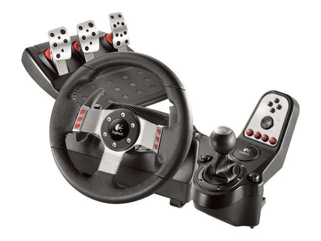 Logitech G27 Racing - wheel, pedals and gear shift lever set - wired