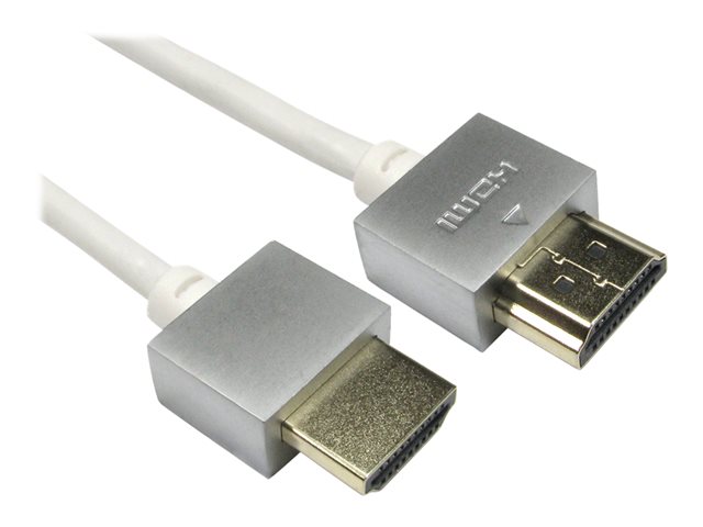 Cables Direct Super Slim HDMI Cable - HDMI cable with Ethernet - 2 m
