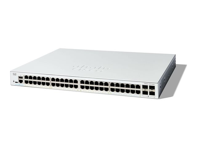 Switch - L3 - Managed - 48 x 10/100/1000Base-T + 4 x 1 Gigabit SFP+ - rack-mountable