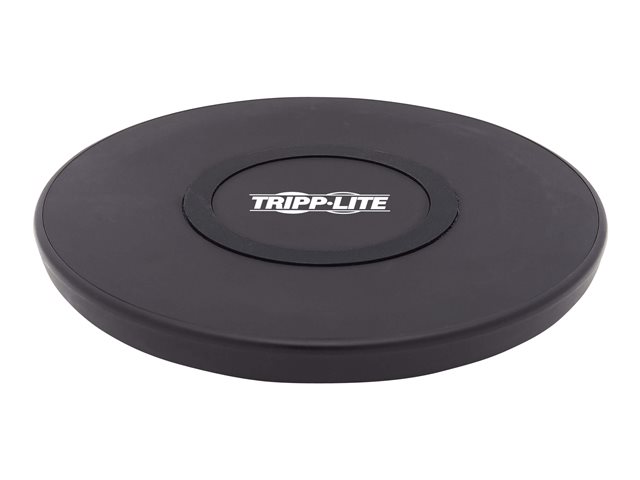 Tripp Lite Wireless Phone Charger - 10W, Qi Certified, Apple and Samsung Compatible, Black wireless charging pad - 10 Watt