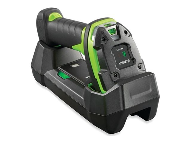 DS3678-XR RUGGED GREEN VIBRATION MOTOR STANDARD CRADLE
