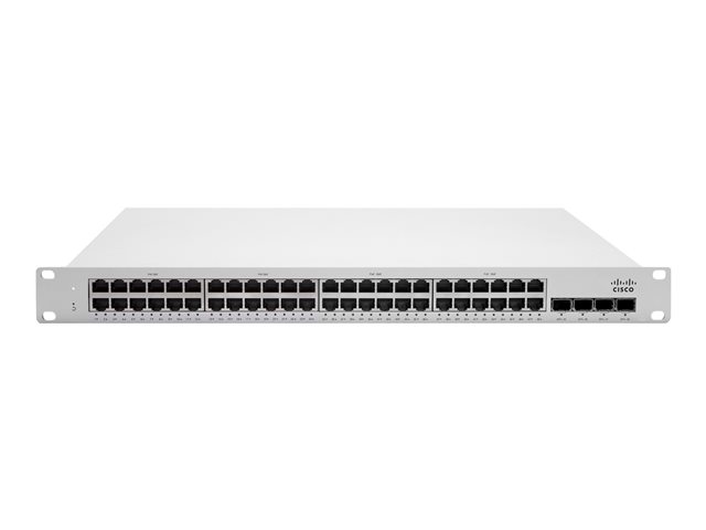 Cisco Meraki Cloud Managed MS225-48FP - Switch - Managed - 48 x 10/100/1000 (PoE+) + 4 x 10 Gigabit SFP+ (uplink) - rack-mountable - PoE+ (740 W)