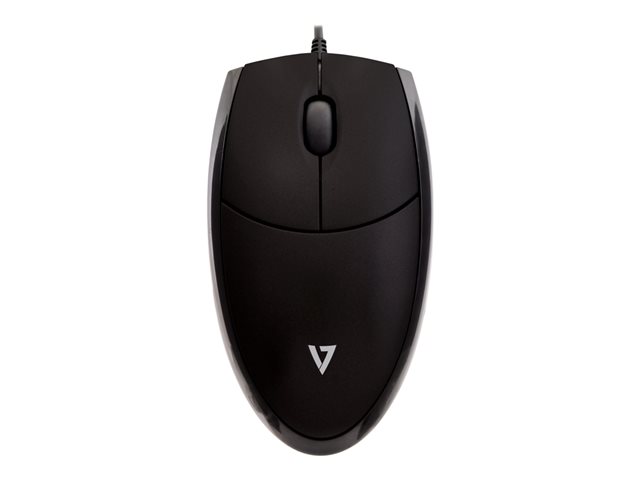 V7 MV3000 - mouse - USB - black