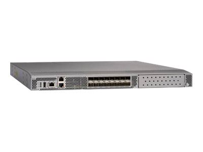 Cisco MDS 9132T - Switch - Managed - 8 x 32Gb Fibre Channel SFP+ - front and side to back - rack-mountable