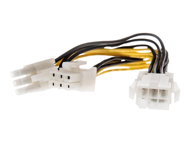 Lindy - power splitter - 6 pin PCIe power to 6 pin PCIe power - 15 cm