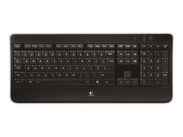 WIRELESS ILLUMINATED KEYBOARD K800 NOR - NORDIC