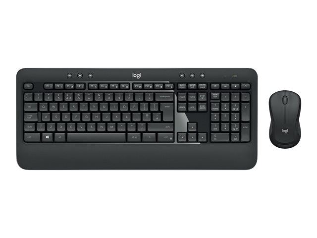 Logitech MK540 Advanced - keyboard and mouse set - QWERTY - Turkish - dark grey Input Device