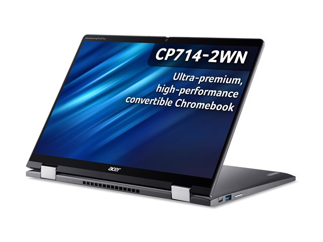 Chromebook Spin 714 CP714-2WN Intel Core i3-1315U 8GB 256GB PCIe NVMe SSD 14 INCH WUXGA IPS Touch