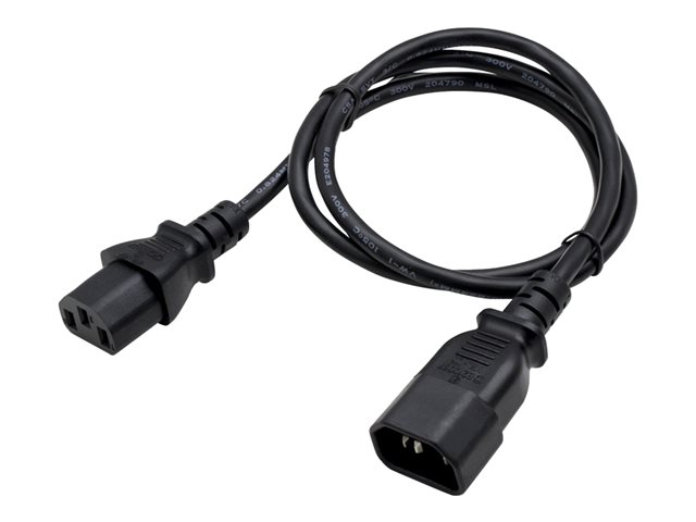AddOn - power extension cable - IEC 60320 C13 to IEC 60320 C14 - TAA Compliant - 2 m