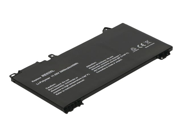 2-Power Main Battery Pack - laptop battery - 11.55 V - Li-Ion - 3900 mAh - 45 Wh