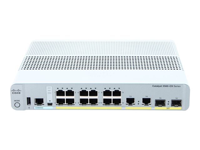 Cisco Catalyst 3560CX-12TC-S - switch - 12 ports - Managed - rack-mountable