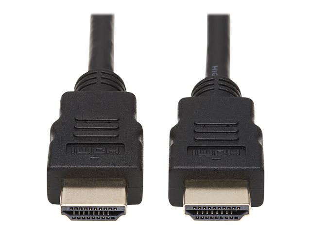 Eaton Tripp Lite Series High-Speed HDMI Cable, Digital Video with Audio, UHD 4K (M/M), Black, 12 ft. (3.66 m) - HDMI cable - 3.7 m