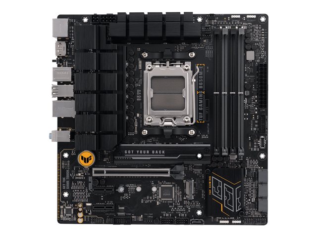 ASUS TUF GAMING B650M-E - Motherboard - micro ATX - Socket AM5 - AMD B650 Chipset - USB-C 3.2 Gen2, USB 3.1 Gen 2, USB 3.2 Gen 2, USB-C 3.2 Gen 1 - 2.5 Gigabit LAN - onboard graphics (CPU required) - HD Audio (8-channel)