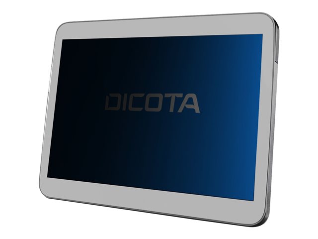 DICOTA Secret - Screen protector for tablet - with privacy filter - 2-way - adhesive - 10.2" - black - for Apple 10.2-inch iPad (7th generation, 8th generation, 9th generation)