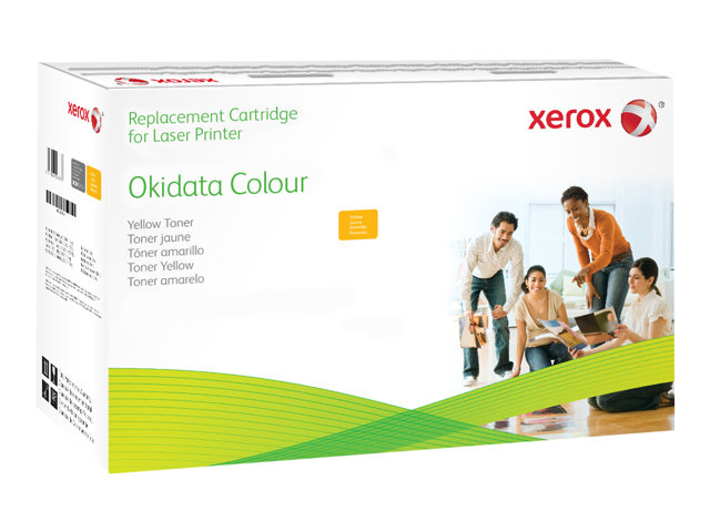 Xerox OKI C5650 - yellow - compatible - toner cartridge (alternative for: OKI 43872305)